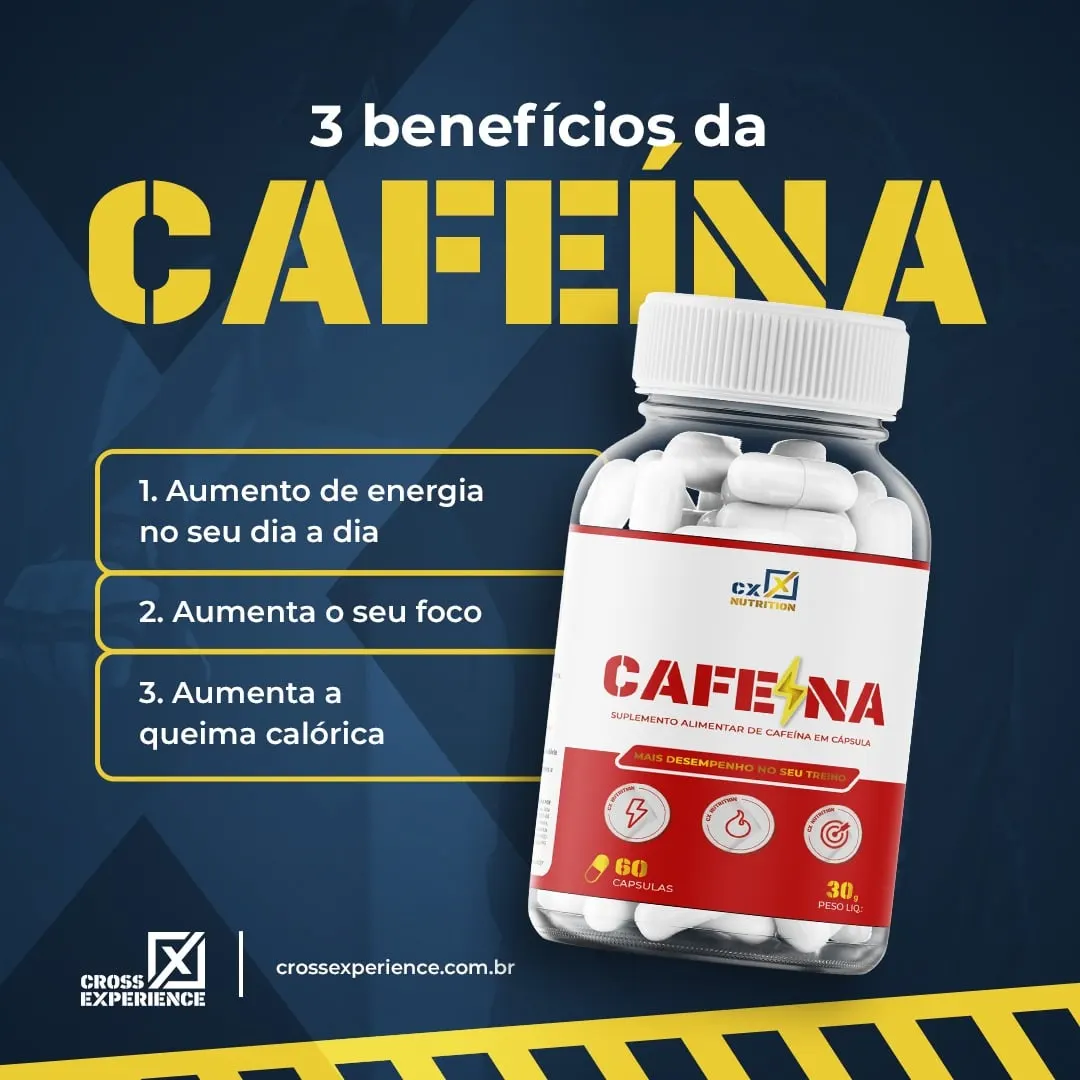 Cafeína CX Nutrition 60 cápsulas