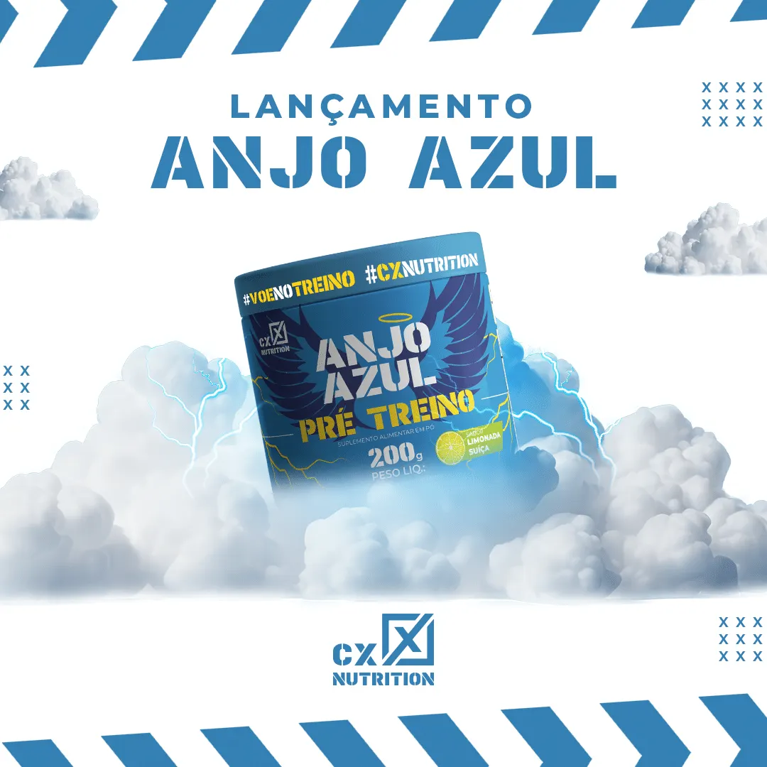 Anjo Azul Pré-Treino CX Nutrition