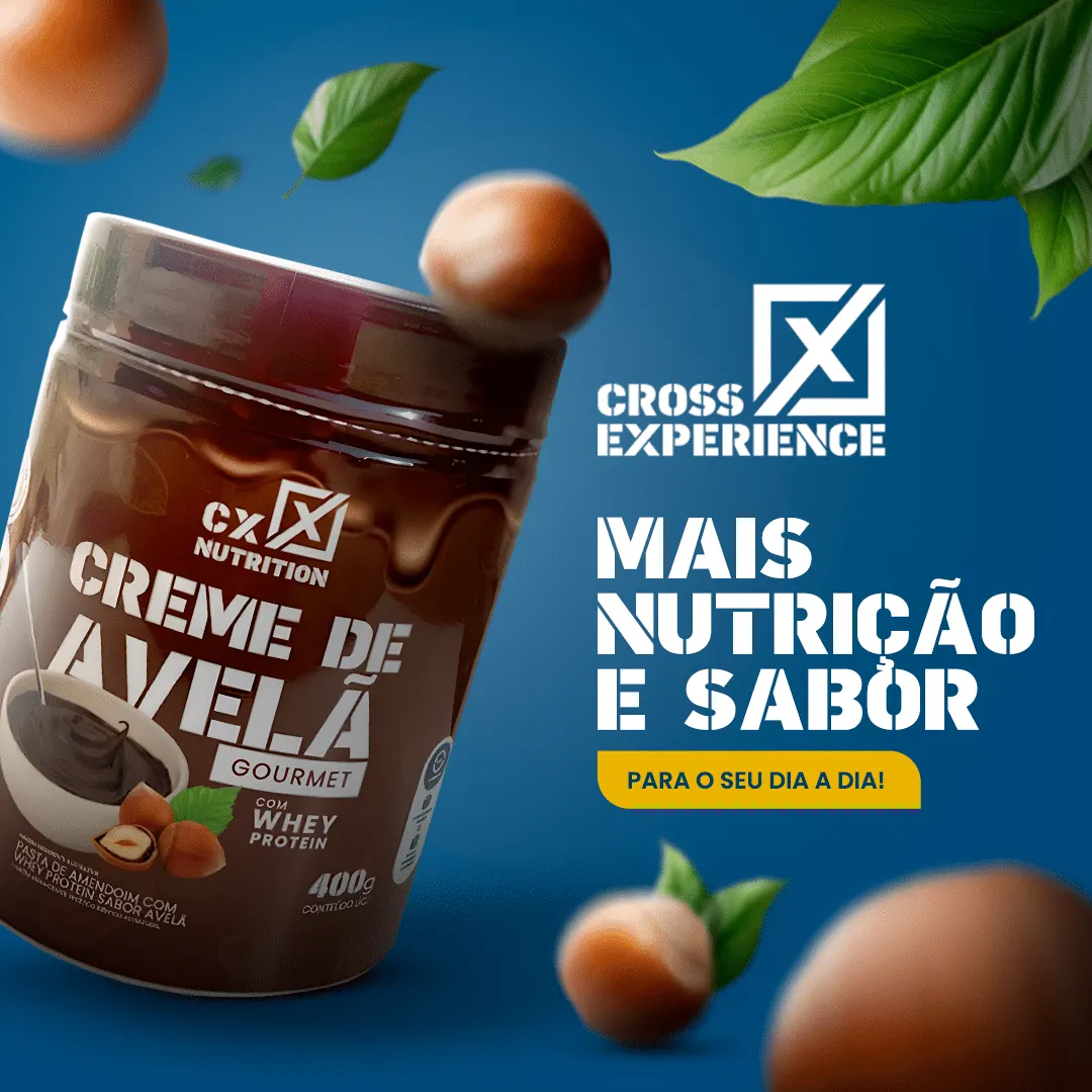 Creme de Avelã Gourmet com Whey Protein CX Nutrition 400g
