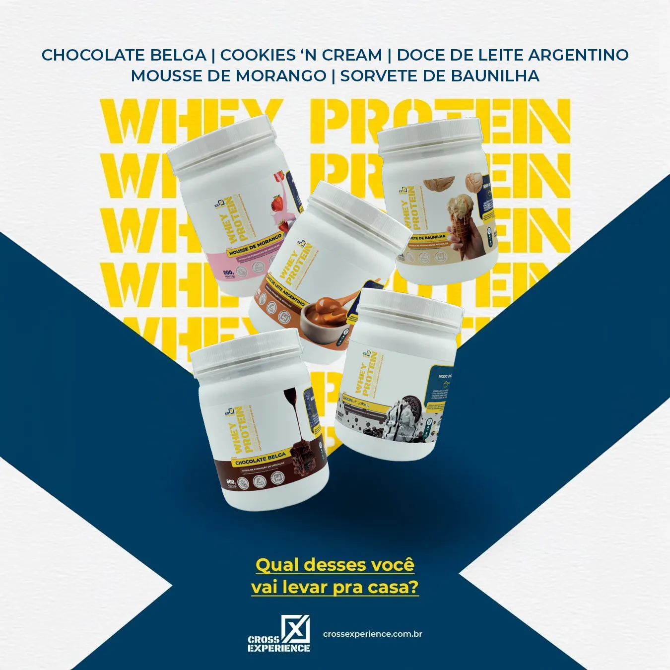 Whey Protein Concentrado CX Nutrition 600g